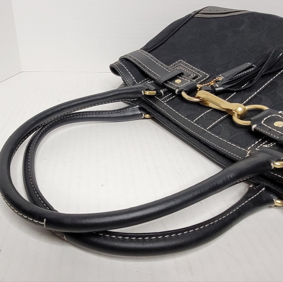 Coach Chelsea Optic Signature Handbag Black K0671-10508 - Picture 5 of 9